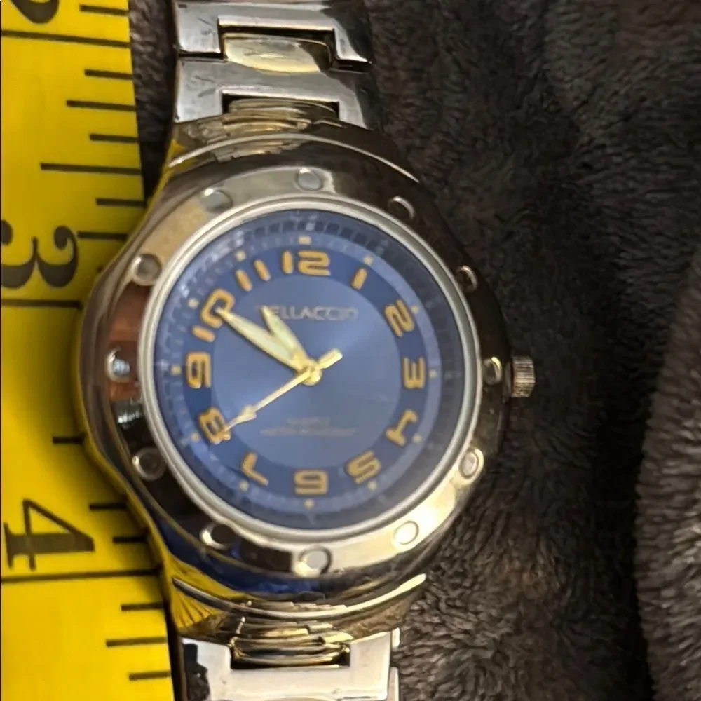 Vellaccio Silver Blue Watch